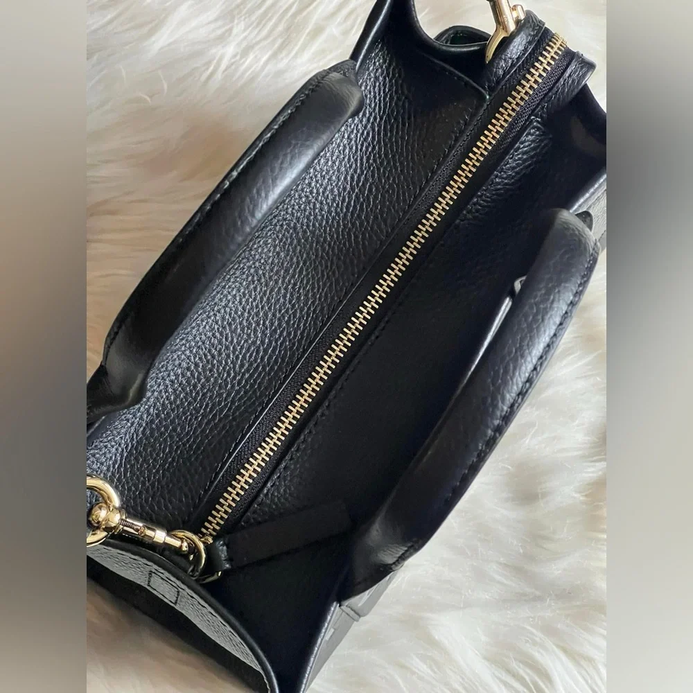 H009L01SP21 - Marc Jacobs The Leather Mini Tote Bag - Picture 9 of 16